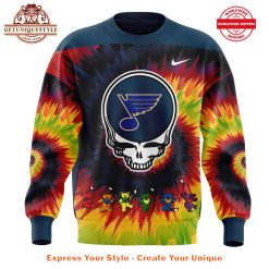 St. Louis Blues Grateful Dead Night Sweatshirt