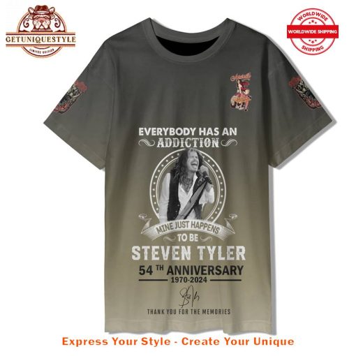 Steven Tyler Aerosmith 54th Anniversary Rock Show Shirt