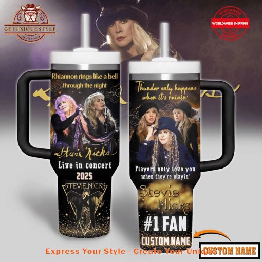 Stevie Nicks Live In Concert 2025 40oz Stanley Tumbler