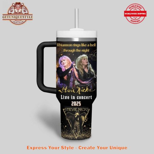 Stevie Nicks Live In Concert 2025 40oz Stanley Tumbler