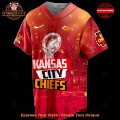 Super Bowl LIX Kansas City Chiefs Champions 2025 Baseball Jersey