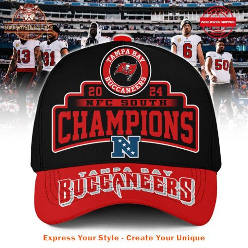 Tampa Bay Buccaneers 2024 NFC South Champions Cap