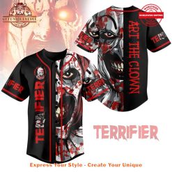 Terrifier Art The Clown Nightmare Baseball Jersey