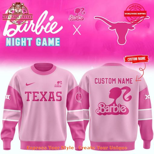 Texas Longhorns Women’s Basketball x Barbie 2025 Shirt Collection