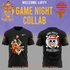 Texas Longhorns x One Piece Welcome Luffy Are Joining Shirt