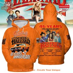 The Dukes of Hazzard 46 Years Anniversary Hoodie