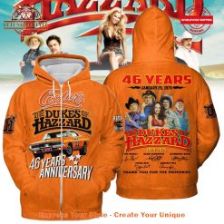 The Dukes of Hazzard 46 Years Anniversary Hoodie