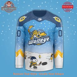 Toledo Walleye x Peanuts Night Custom Jersey