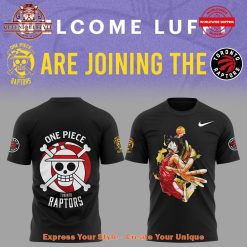 Toronto Raptors x One Piece Welcome Luffy Are Joining Shirt Collection