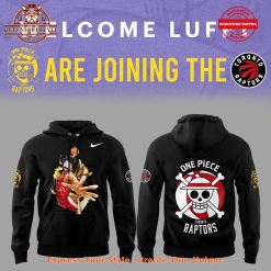 Toronto Raptors x One Piece Welcome Luffy Are Joining Shirt Collection