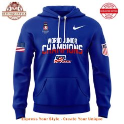 USA Hockey 2025 IIHF World Junior Champions Hoodie