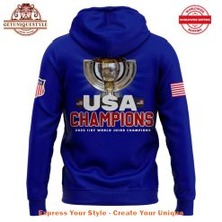 USA Hockey 2025 IIHF World Junior Champions Hoodie