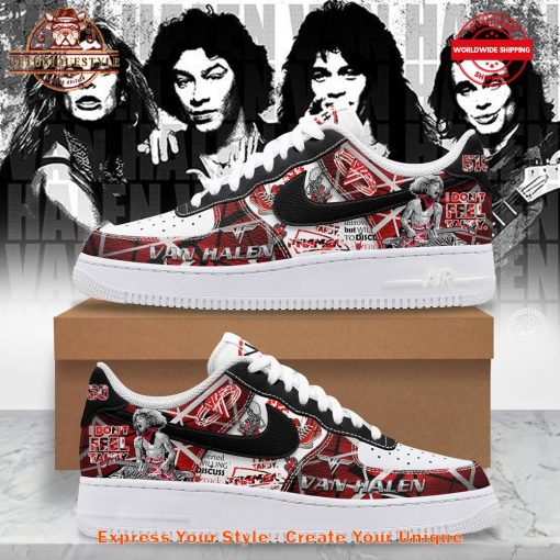 Van Halen I Don’t Feel Tardy Air Force 1