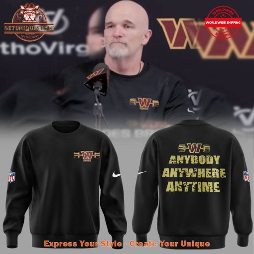 Washington Commanders Coach Dan Quinn Strength Conditioning Sweatshirt