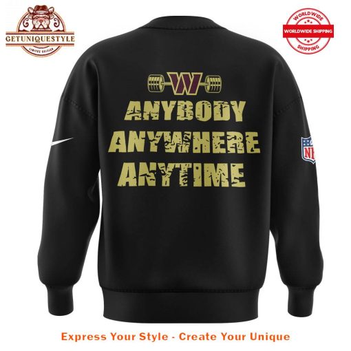 Washington Commanders Coach Dan Quinn Strength Conditioning Sweatshirt