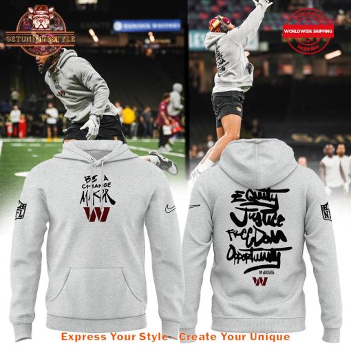 Washington Commanders Be A Change Maker Hoodie