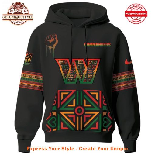 Washington Commanders NFL Black History Month Limited Edition 2025 Hoodie