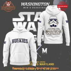 Washington Huskies Mens Basketball X Star Wars Stormtrooper Hoodie