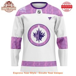 Winnipeg Jets Hockey Fights Cancer Jersey