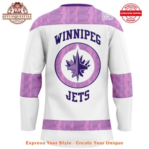 Winnipeg Jets Hockey Fights Cancer Jersey