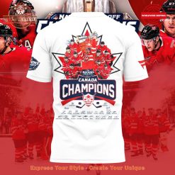 4 Nations FaceOff Canada Hockey Champions Shirt