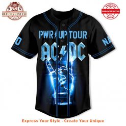 ACDC PWR UP Tour 2025 Baseball Jersey