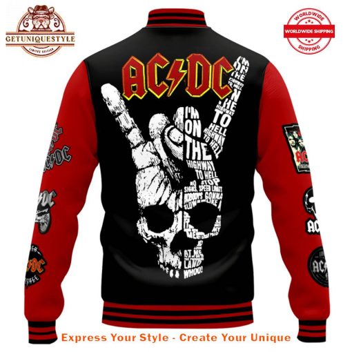 AC/DC PWR/UP Tour Limited Edition Baseball Jacket