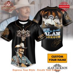 Alan Jackson Last Call One More For The Road Tour 2025 Jersey