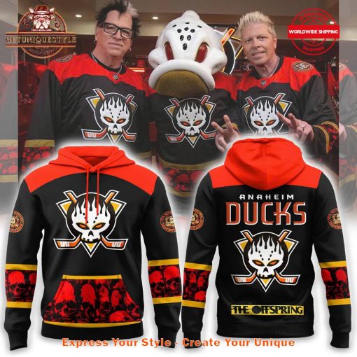 Anaheim Ducks The Offspring Limited Edition Hoodie