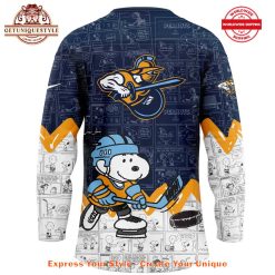 Atlanta Gladiators 75th Anniversary of Peanuts Jersey