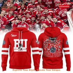 BU Men’s Hockey 2025 Beanpot MVP Champions Hoodie