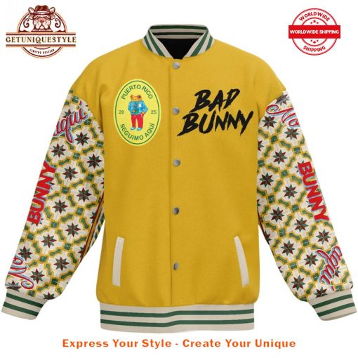 Bad Bunny DTMF Limited Edition Baseball Jacket