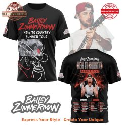 Bailey Zimmerman New To Country Summer Tour Shirt