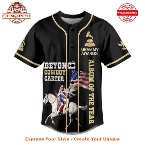 Beyoncé Cowboy Carter Grammy Awards Baseball Jersey