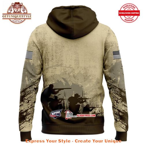 Birmingham Bulls Military Night 2025 Hoodie