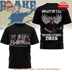 Blake Shelton Friends And Heroes Tour 2025 Shirt