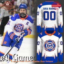 Boise State Hockey Salute to First Responders Jersey