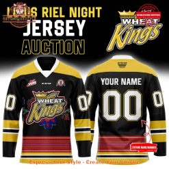 Brandon Wheat Kings Louis Riel Night Jersey