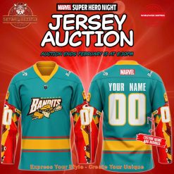 Buffalo Bandits Marvel Super Hero Night Jersey