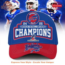 Buffalo Bills 2024 American Football Conference Champions Cap