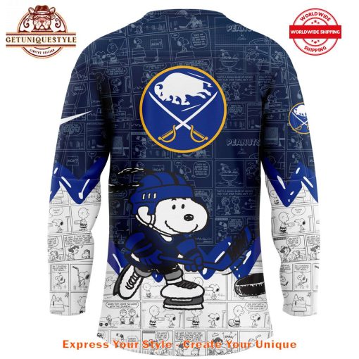 Buffalo Sabres Anniversary of Peanuts Jersey