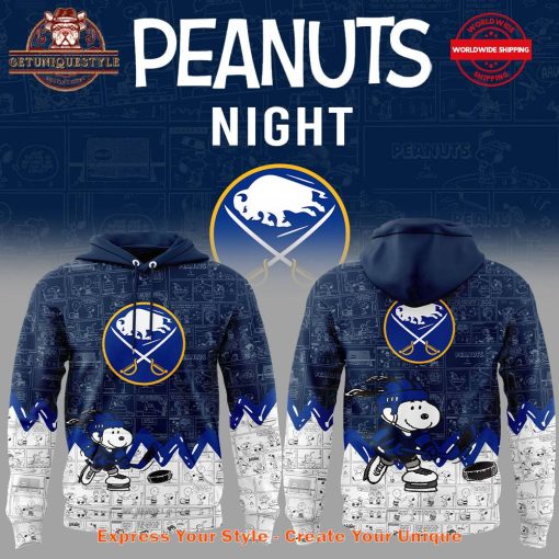 Buffalo Sabres Anniversary of Peanuts Shirt Collection