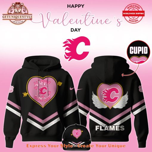 Calgary Flames 2025 Valentine Game Day Merch Collection