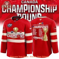 Canada Hockey Team 4 Nations Champions 2025 Jersey