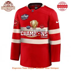 Canada Hockey Team 4 Nations Champions 2025 Jersey