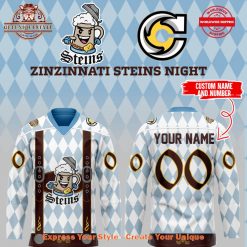 Cincinnati Cyclones Brewed For Battle Custom Jersey