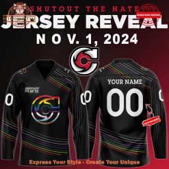 Cincinnati Cyclones Shutout the Hate Night 2024 Jersey