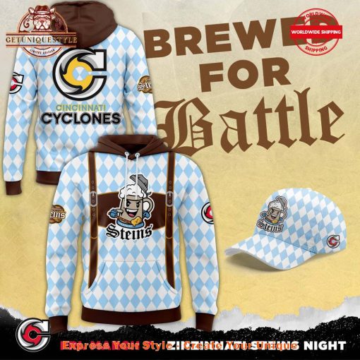 Cincinnati Cyclones x Zinzinnati Steins 2025 Hoodie