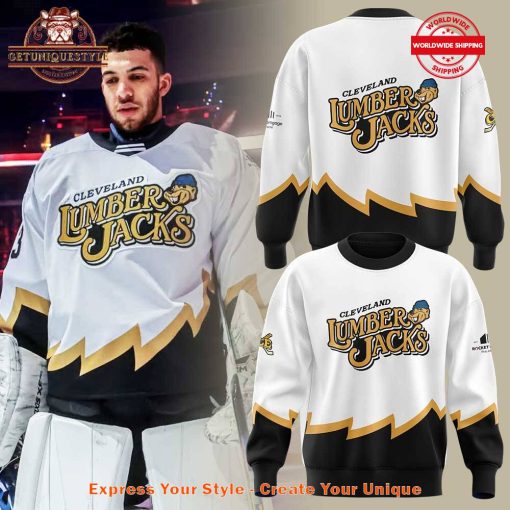 Cleveland Monsters Lumberjacks Throwback Sweatshirt