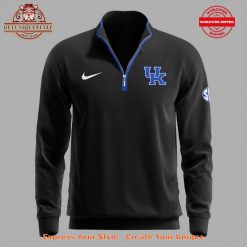 Coach Mark Pope Kentucky Men’s Basketball Half Zip Sweatshirt